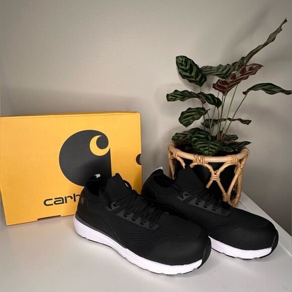 NEW CARHARTT Women’s Haslett SD Safety Toe Work Shoes Black 8M Lightweight - Picture 11 of 11